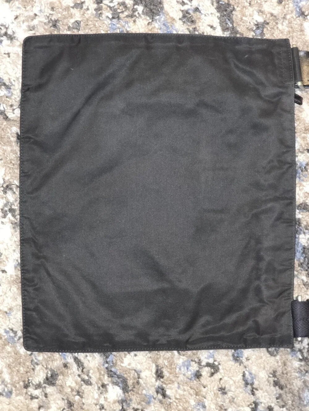 Prada Black Nylon Messenger Crossbody Bag - Picture 3 of 6